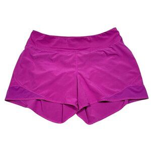 Old Navy Active Beetroot Fuchsia Running Shorts With Brief Liner SIZE-LARGE